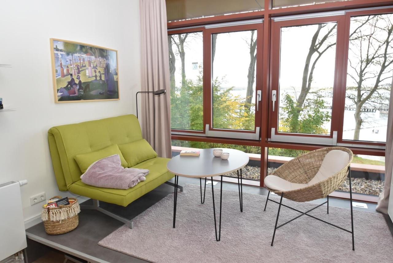Strandblick Mit Strandkorb & Fahrraedern 글룩스부르크 외부 사진
