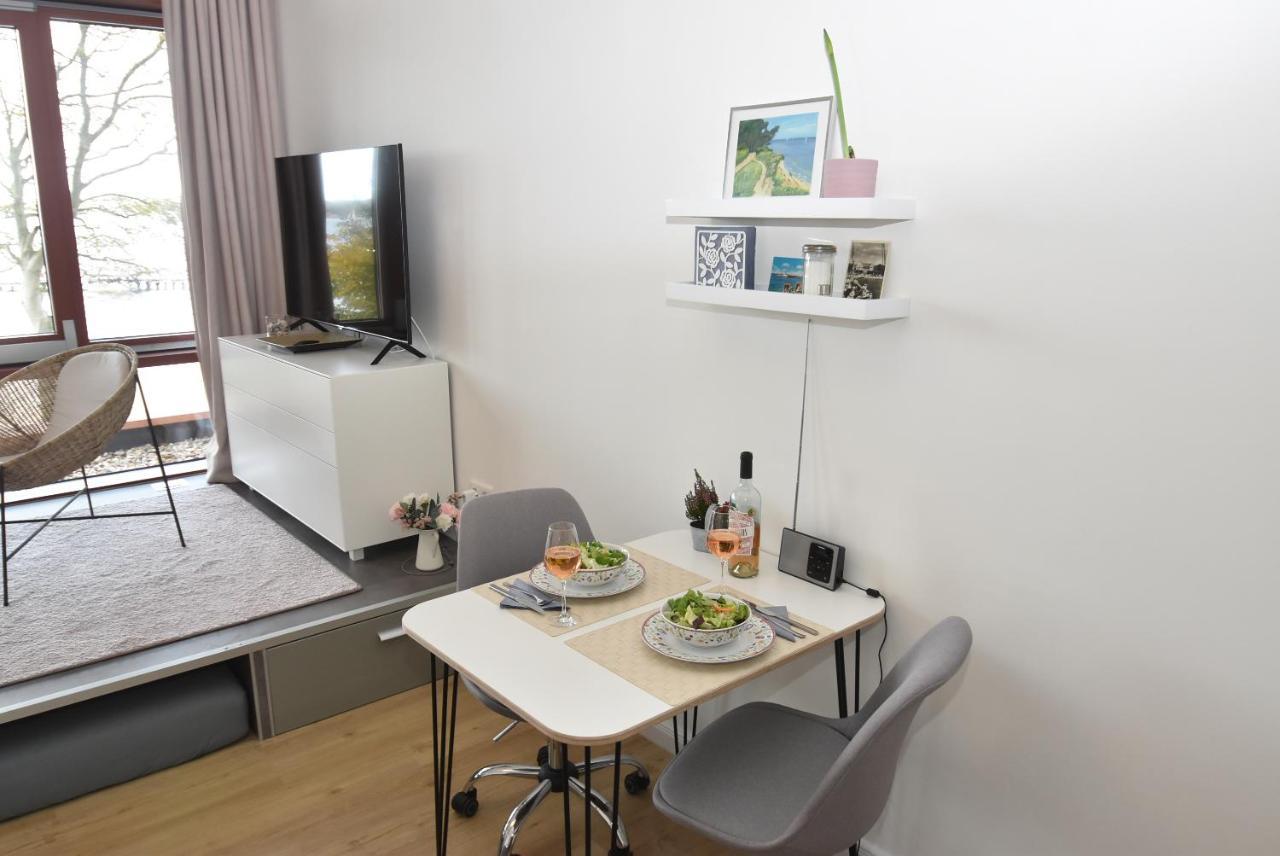 Strandblick Mit Strandkorb & Fahrraedern 글룩스부르크 외부 사진